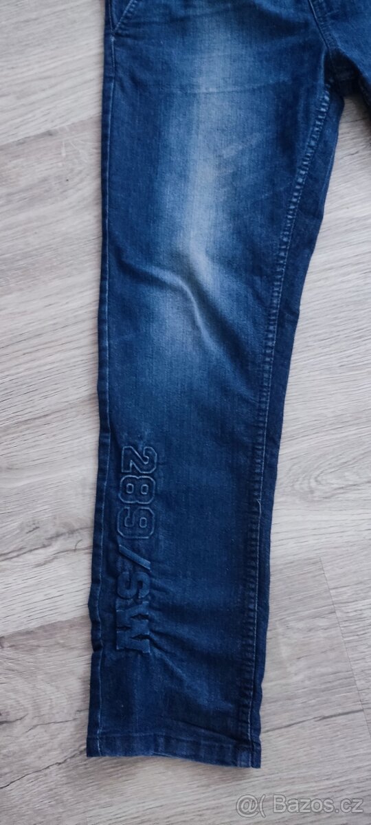 Chlapecké kalhoty a kraťase vel 152,158, - 6