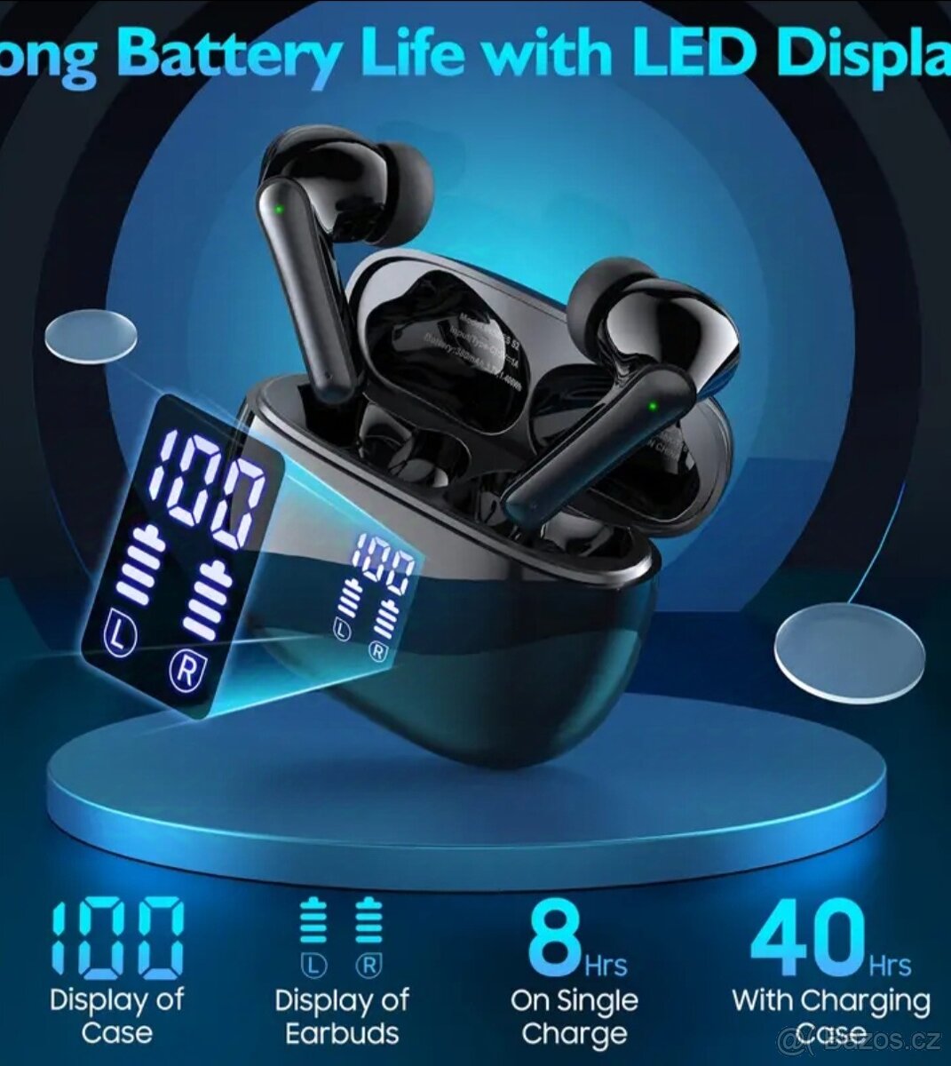 Bezdrátová sluchátka do uší - 6