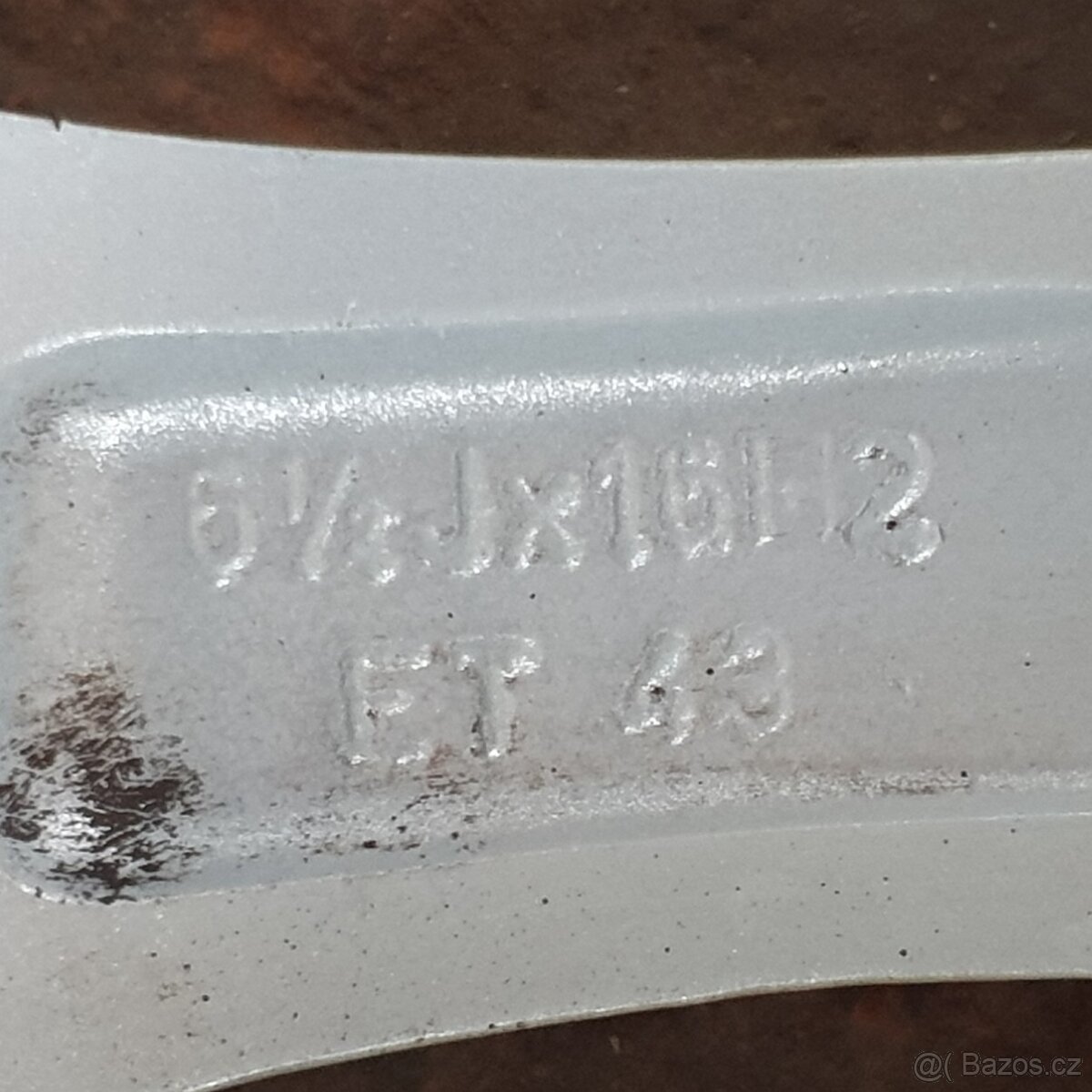 Hliníkové disky Škoda, VW 6.5Jx16 ET43 č. AA02 - 6