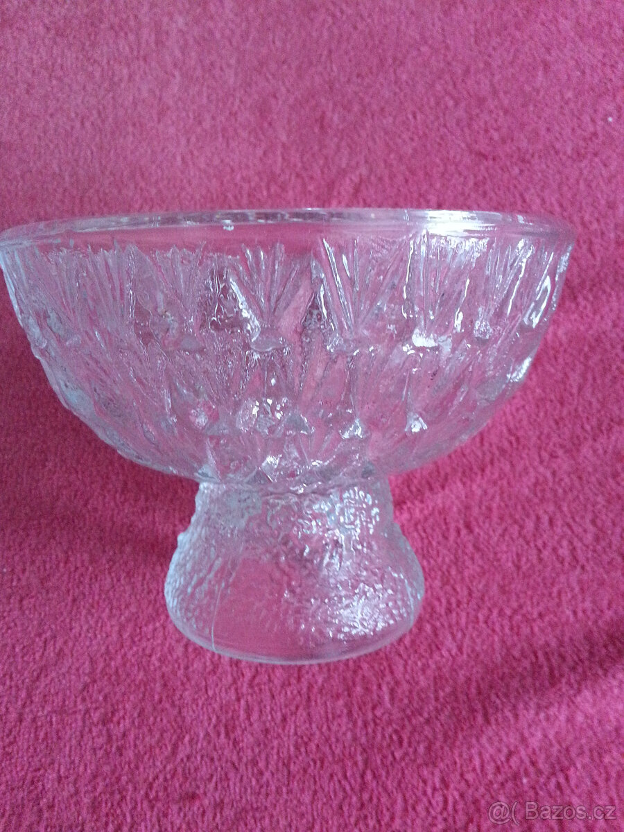 Sklo mísa a nástolce - 6