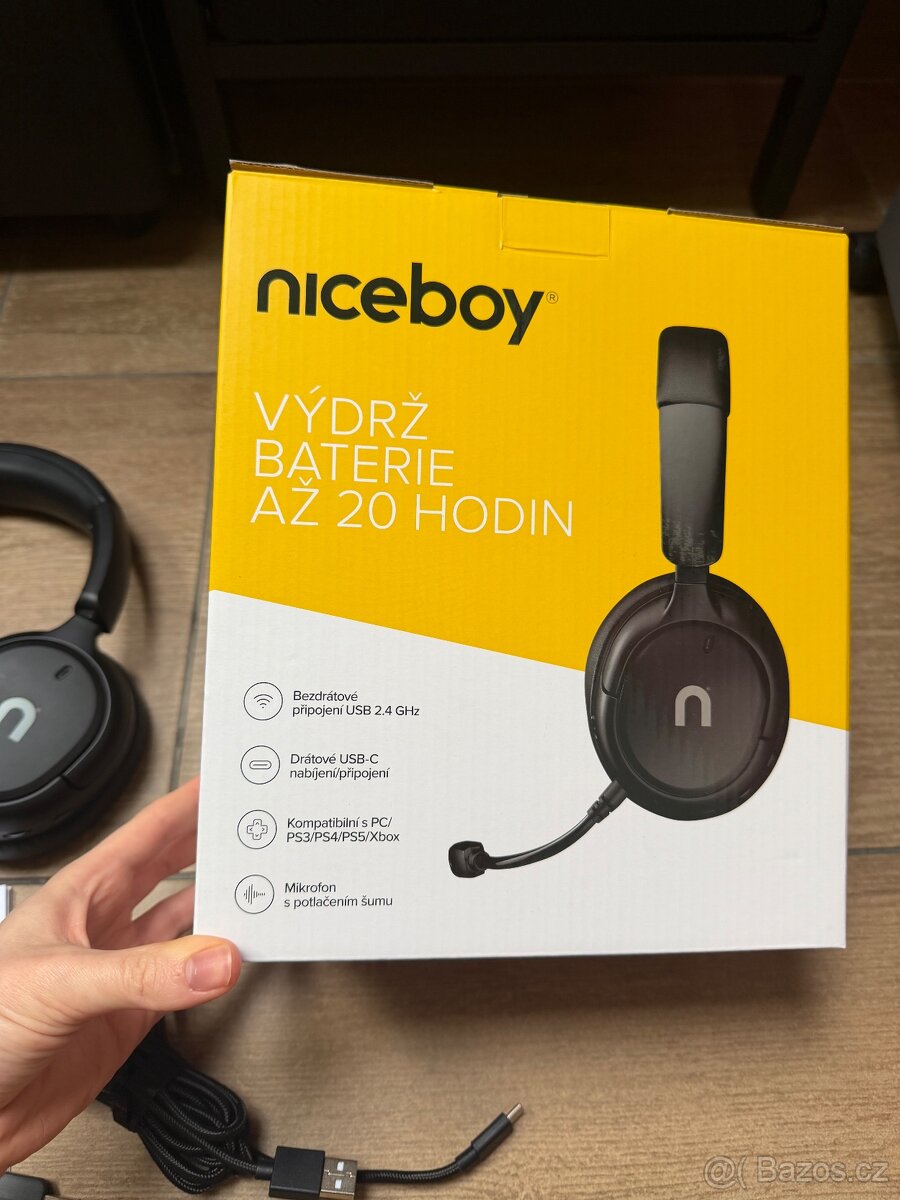 herní sluchátka Niceboy XW200 - 6