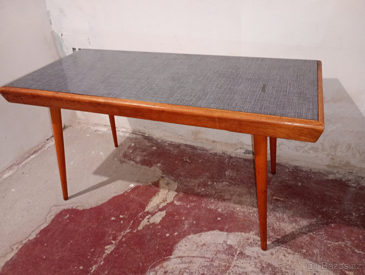 RETRO Konferenční stolek Brusel a Tatra - 6