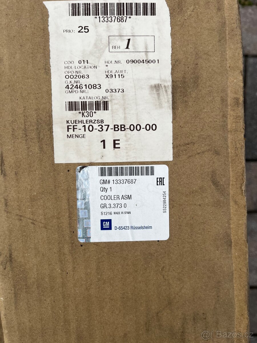 Chladič vzduchu intercooler - 6