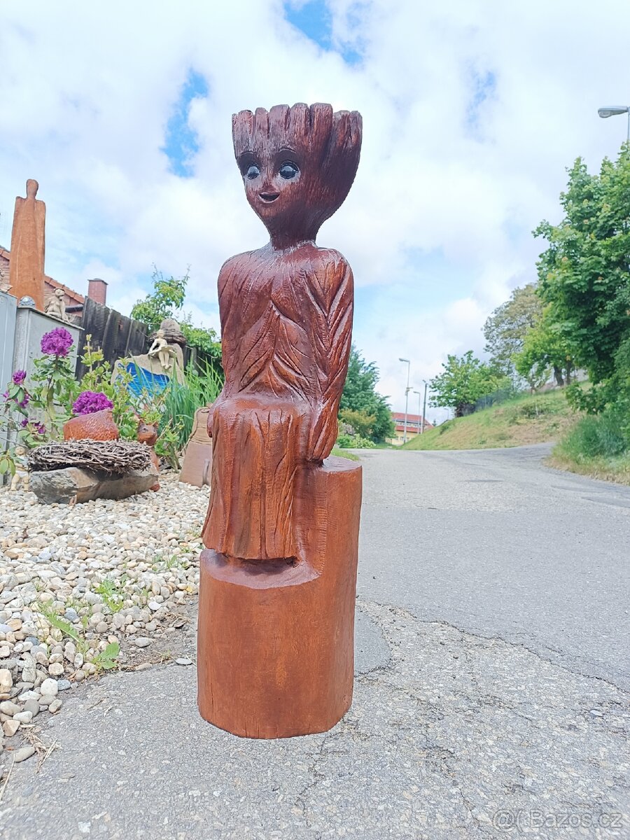 Dřevěná socha - 6
