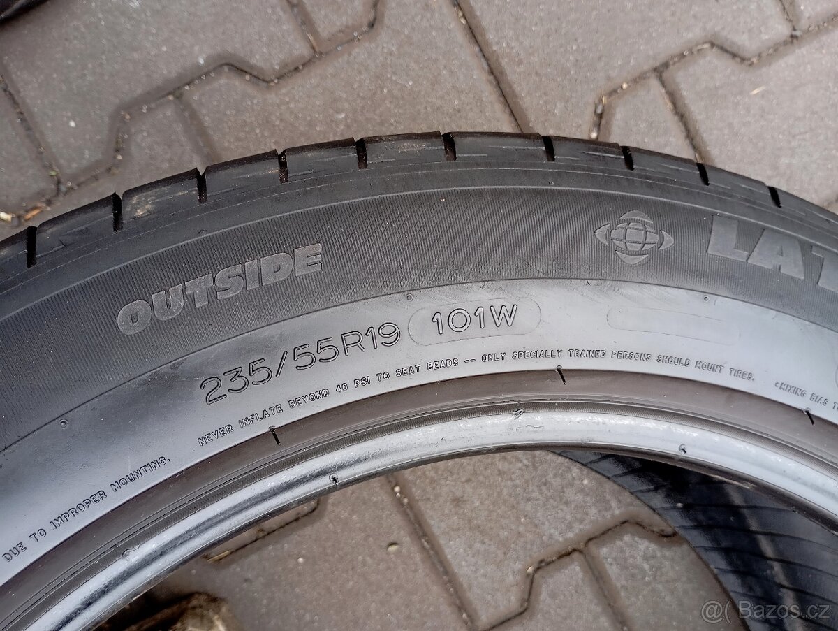 235/55/19 letní pneu michelin - 6
