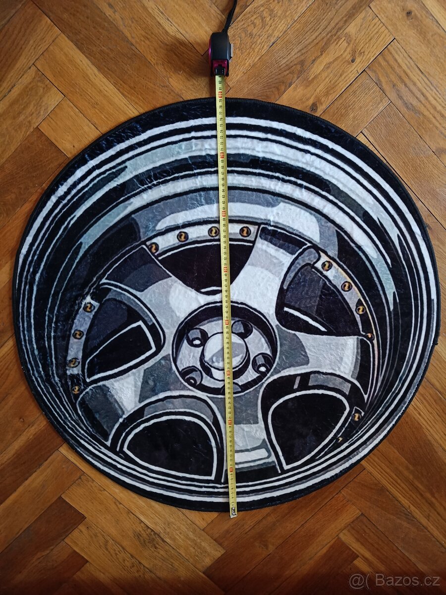 Auto koberec, kobereček ALU kola 3D - 6