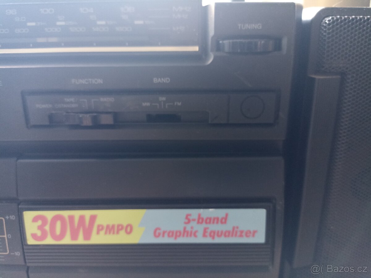 AIWA CA-15Z – přenosný stereo systém / boombox (funkční) - 6