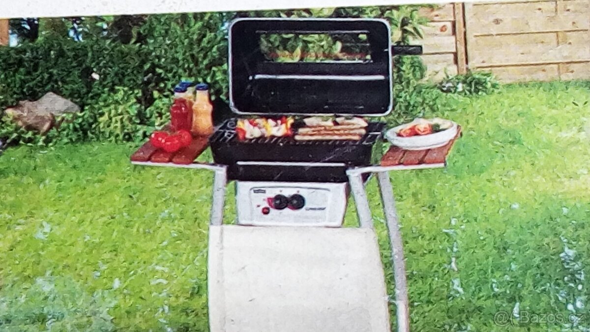GRIL plynový, 2 x hořák, provozuschopný - 6