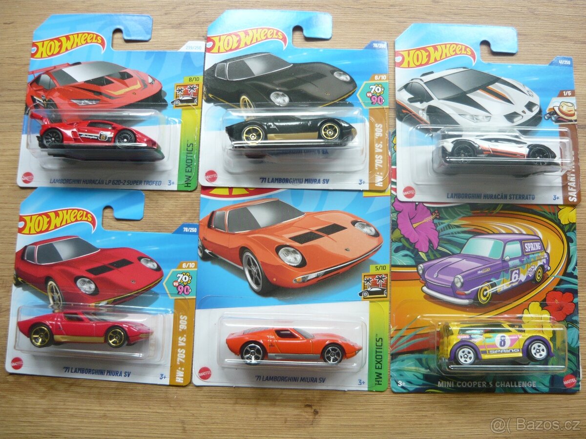 AUTÍČKA HOT WHEELS - 6