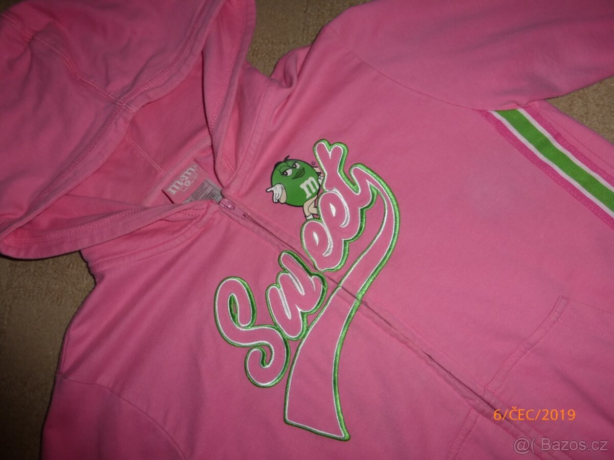 MIKINA nová 143-152 ( 158) + další mikiny,šaty,župan - 6