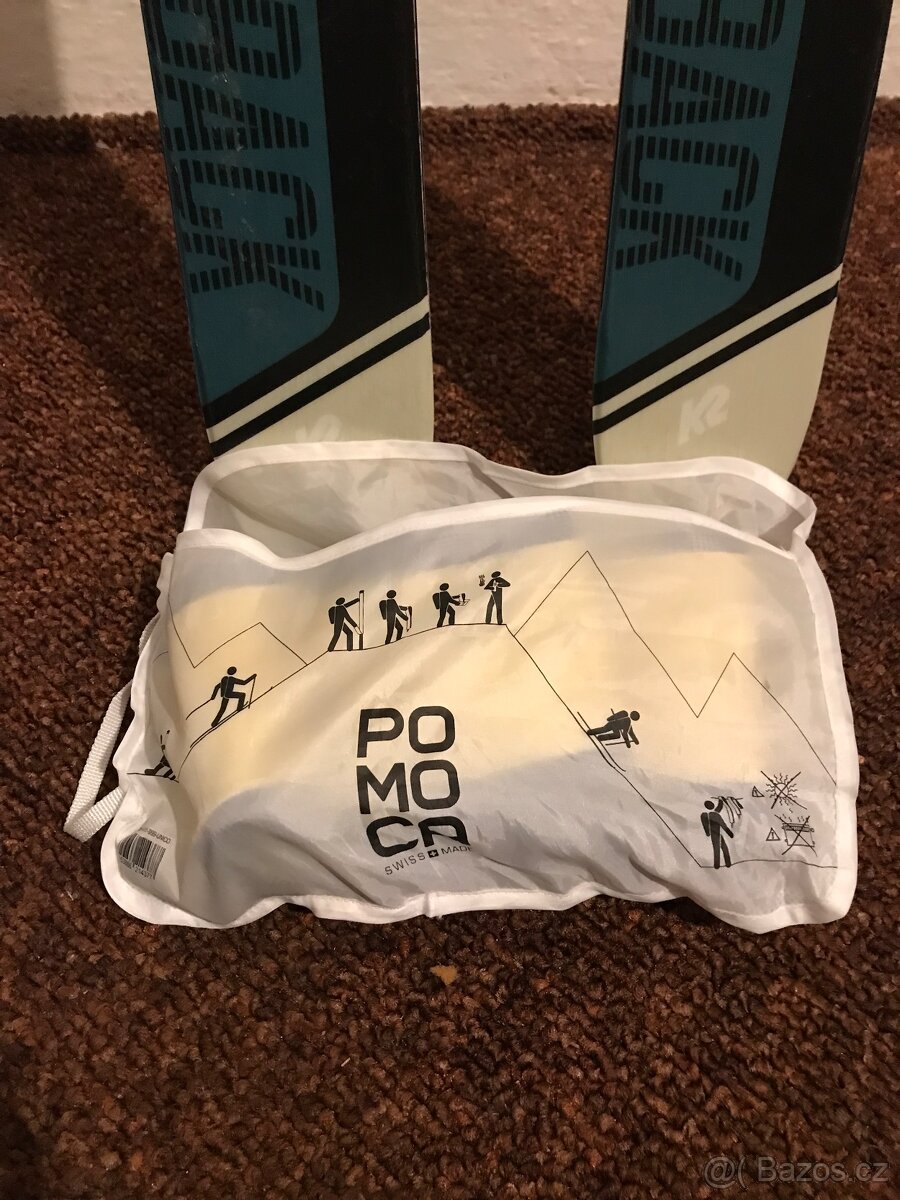 Skialpový set K2 Wayback, Marker Alpinist 10, pásy Pomoca - 6