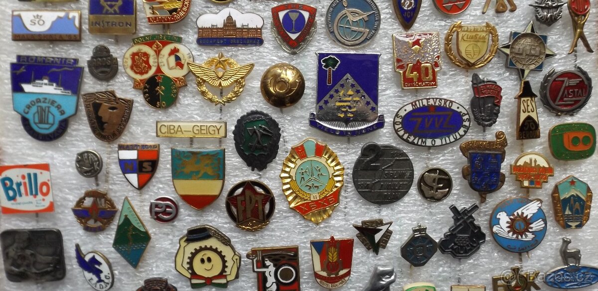 odznaky - tzv. plecháče i jiné - 6