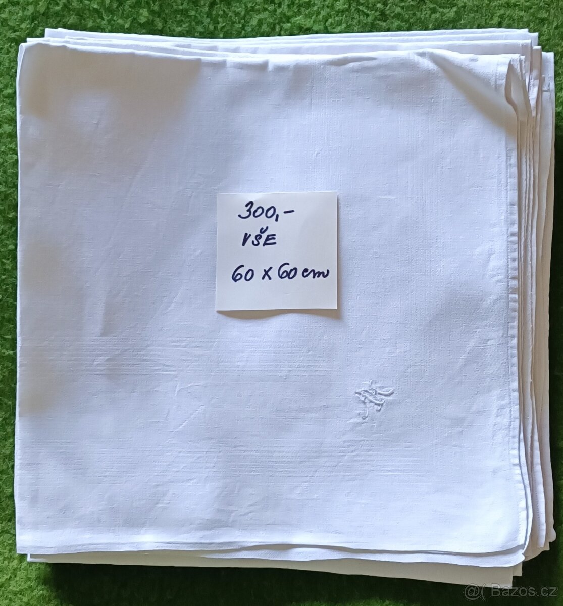 Ubrousky bílé - 6