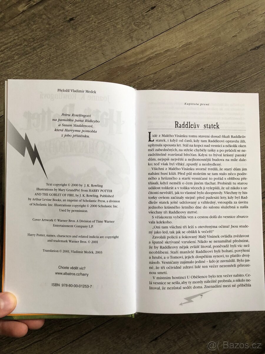 Harry Potter knížky - 6