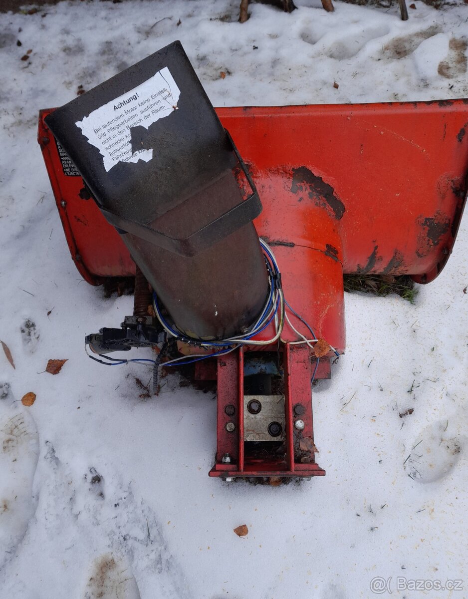 Fréza na sníh, sněhová fréza - 6