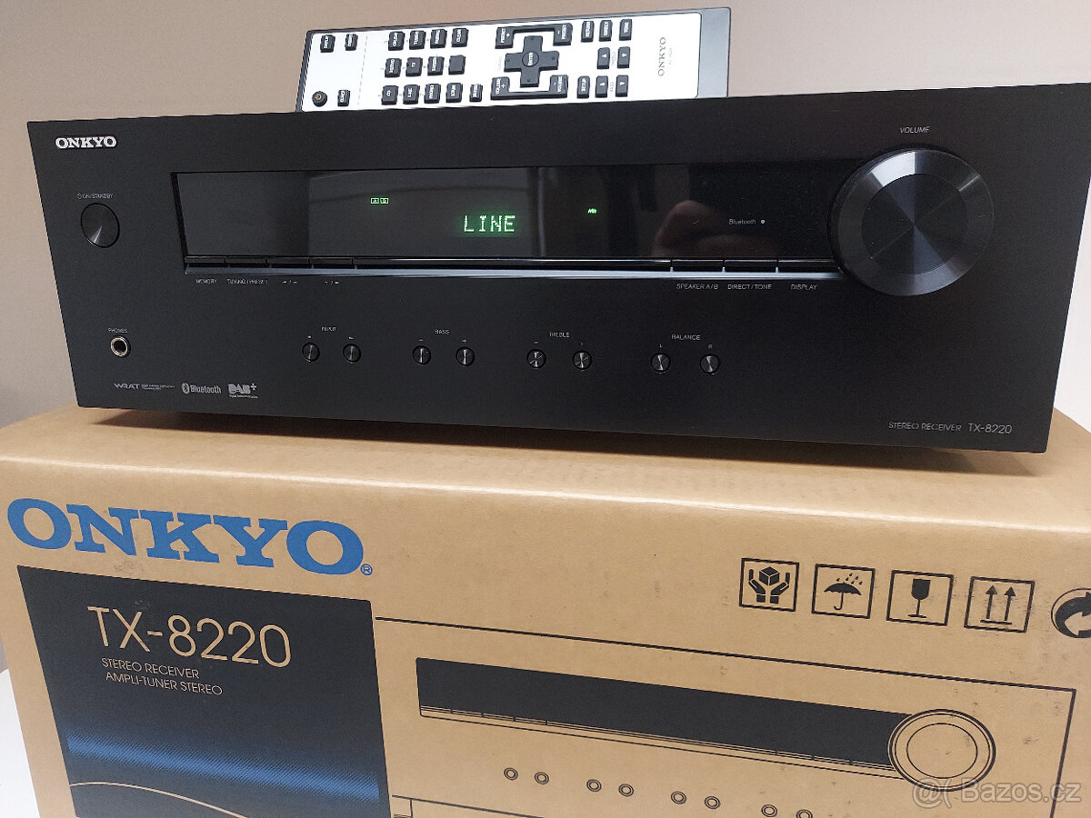 receiver Onkyo TX-8220 - ZÁNOVNÍ, DAB+, BLUETOOTH, PC 8400,- - 6