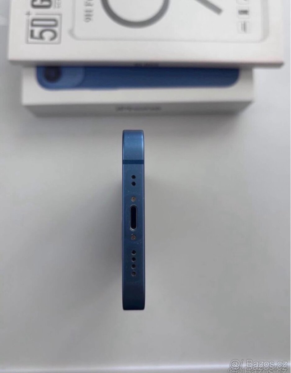 iPhone 13 mini 128gb modrý, 86% baterie - 6