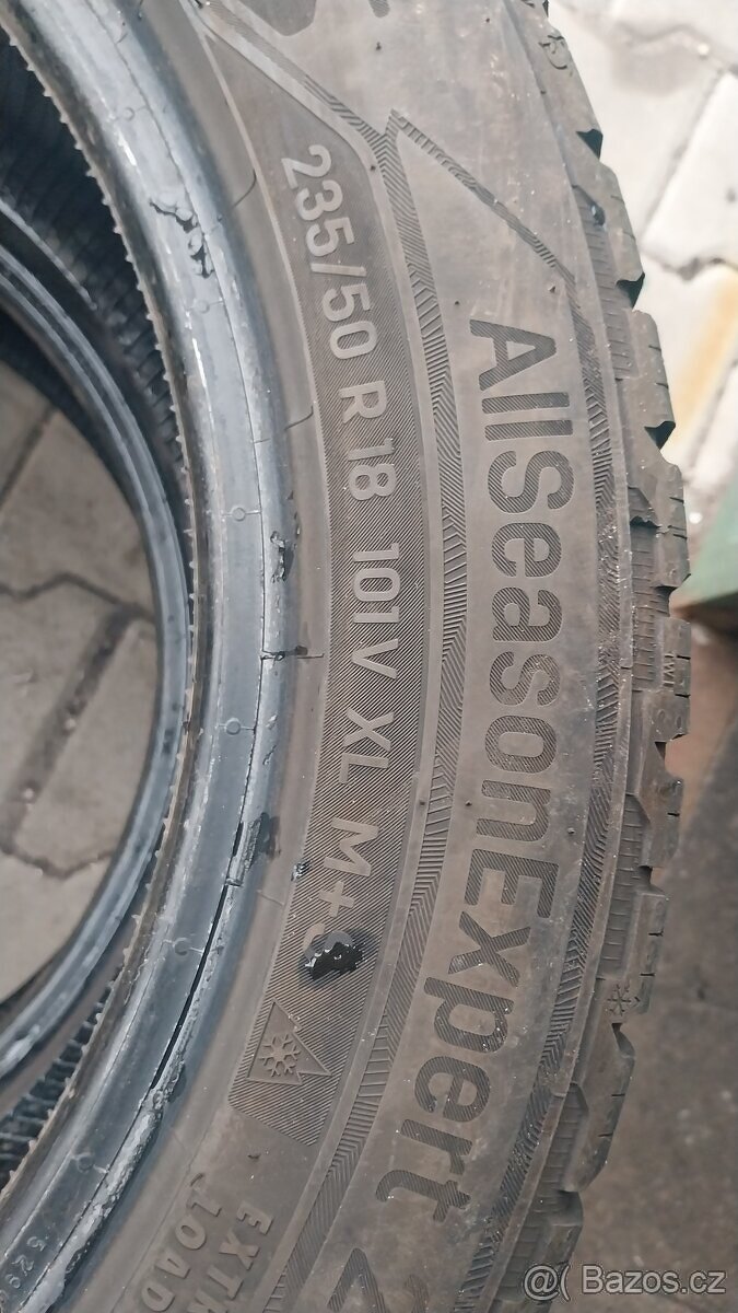 Prodám 2 x pneu Uniroyal 235/50/18 - 6