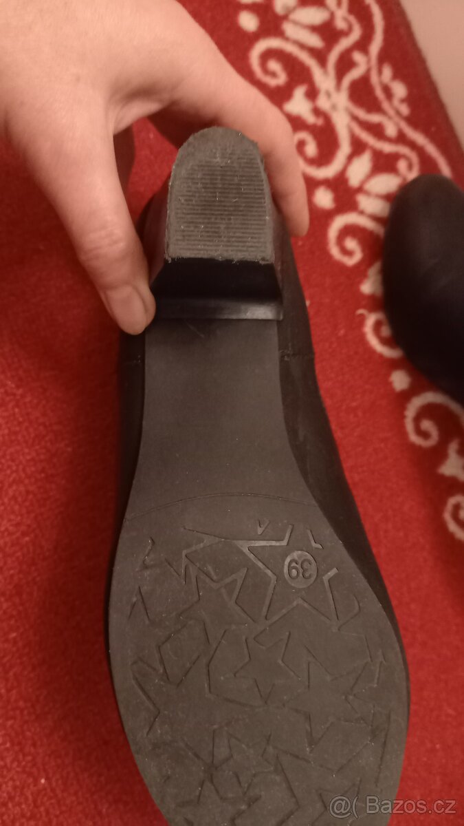 Kotníkové boty - velikost 39 - 6