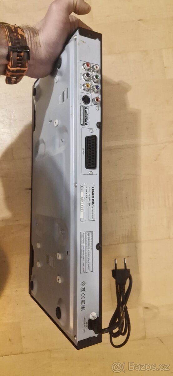 DVD přehrávač UNITED DVD 7092 bez DO - 6