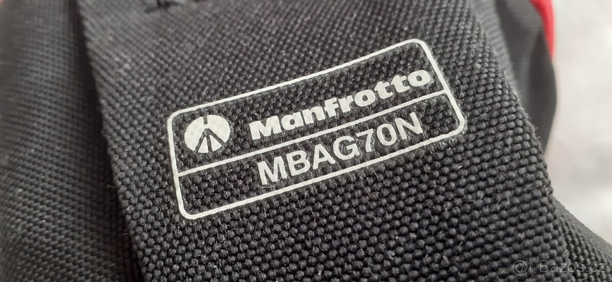 profi Stativ Manfrotto, plus hlava, pouzdro BRNO - 6