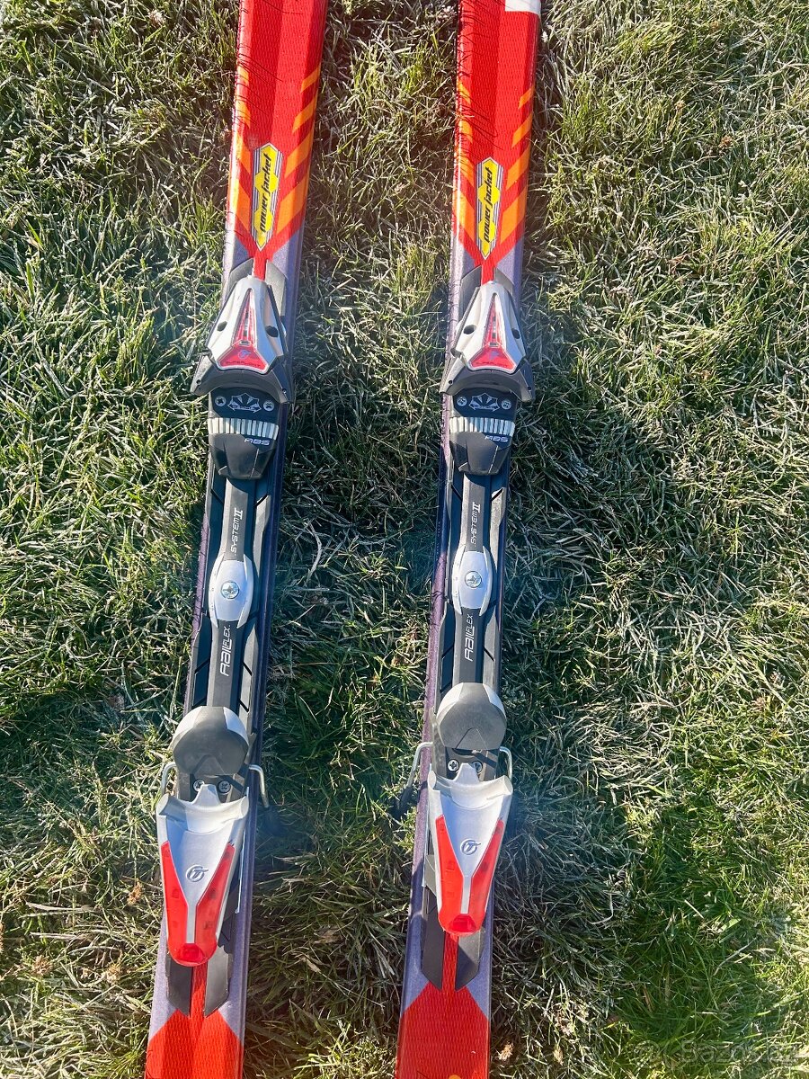 Lyže HEAD C210 s ladícími hůlkami zdarma TOP STAV - 6