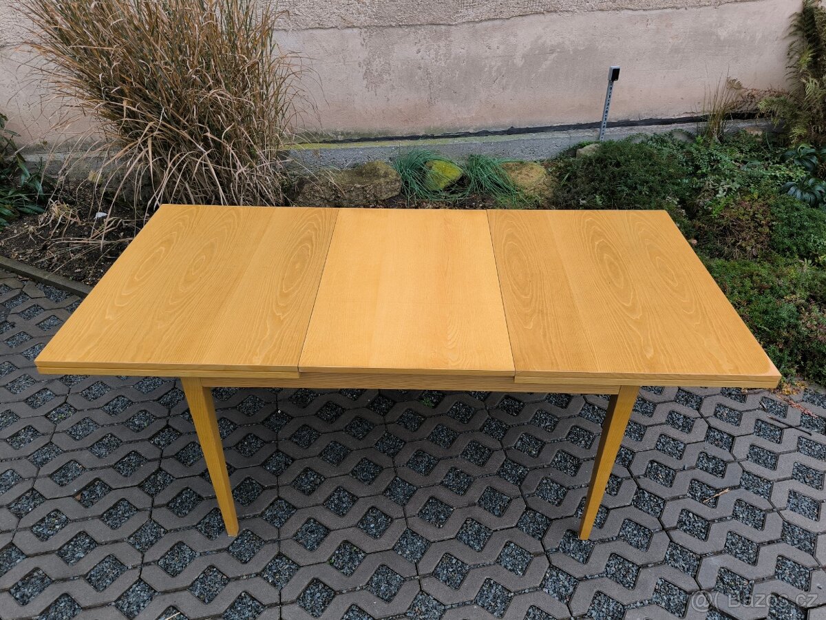 Retro jídelní rozkládací stůl Jitona - 70. léta - 6