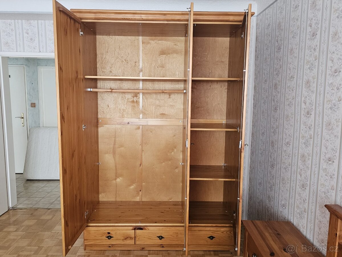 Kompletní ložnice - voskovaná borovice - 6