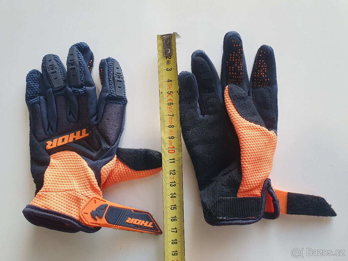 Detské mx hraniče rukavice - 6