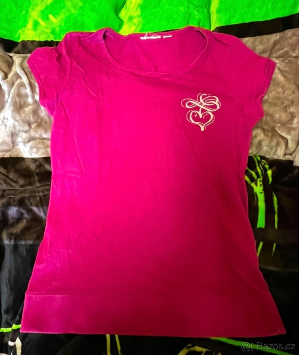 Trička a tílka 19ks velikost S celek - 6