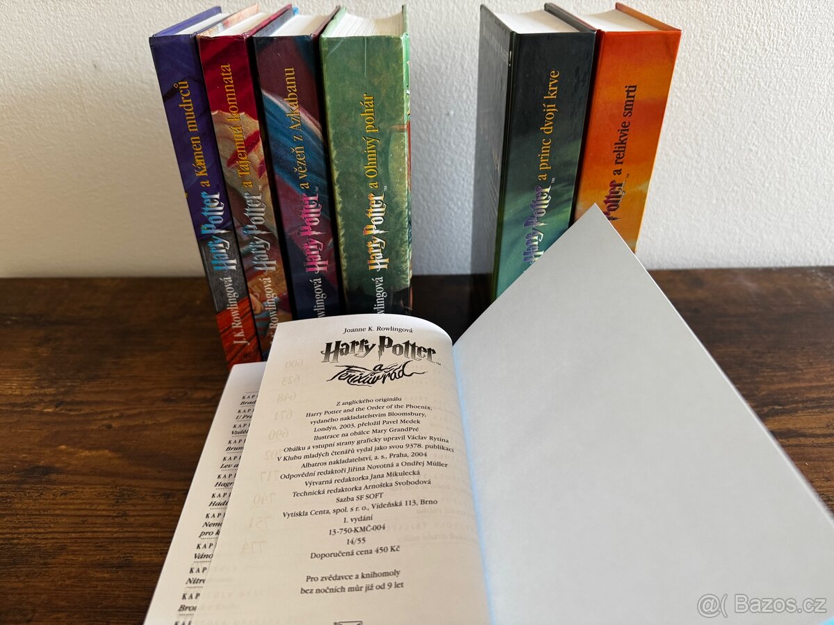 Harry Potter - 1. vydání - KOMPLET - 6