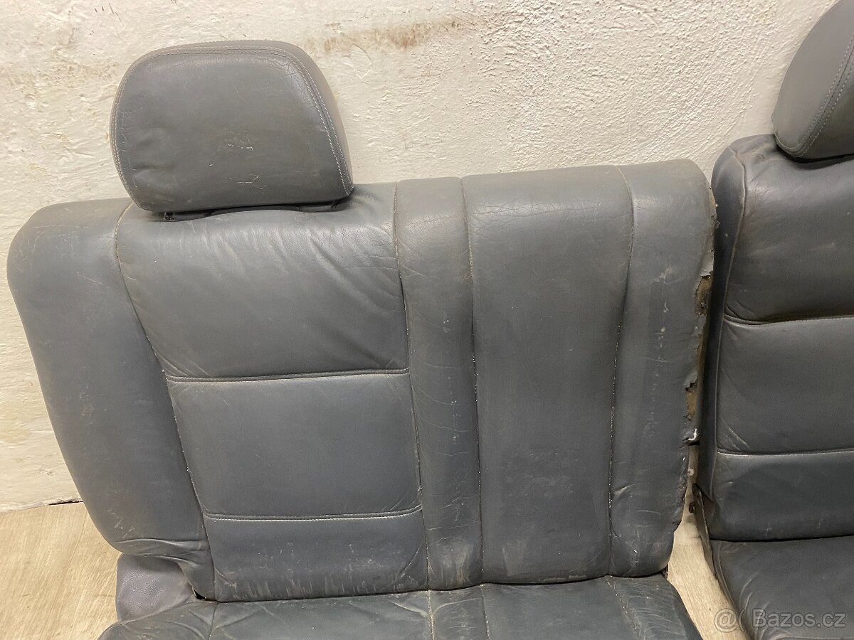 ŠKODA FELICIA 1994-2001 - ZADNÍ KOŽENÉ SEDAČKY A TAPECIRUNKY - 6