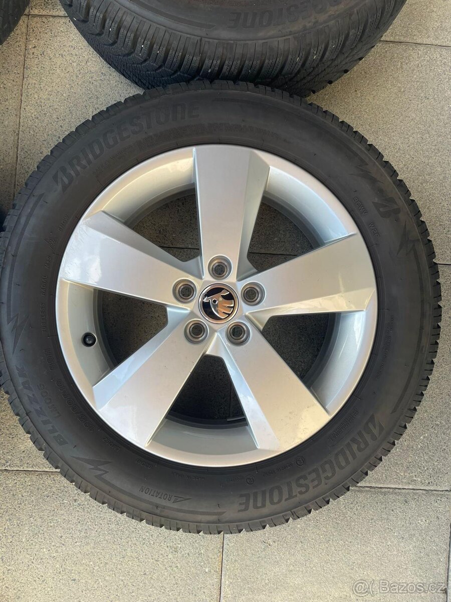 Zanovni zimní originál alu sada Škoda Scala / Kamiq - 6