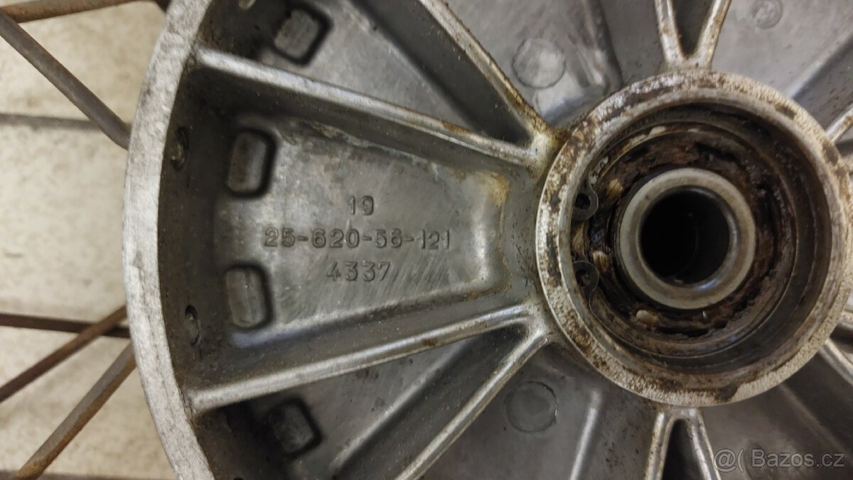 Jawa 350/634,638 přední kolo - 6