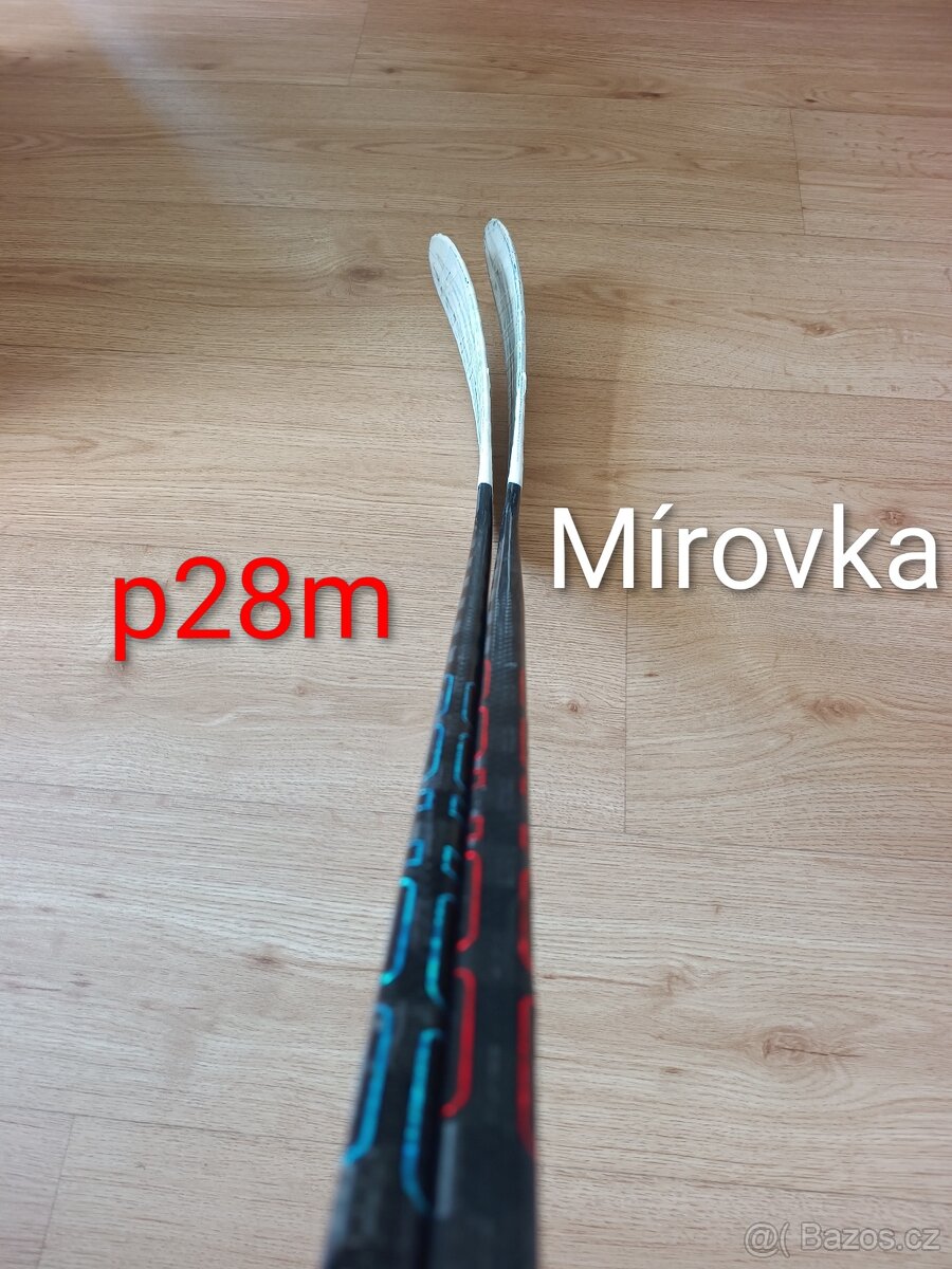 Opravená hokejka Bauer protor(design Twitch)pravá, 77flex - 6