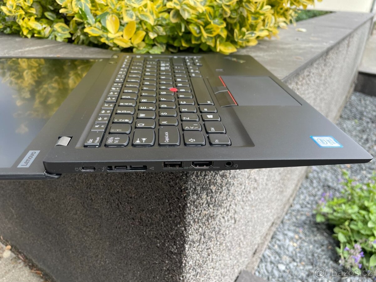 tenké Lenovo T490s - dotykové LCD, CPU 8.gen., NOVÁ BATERKA - 6