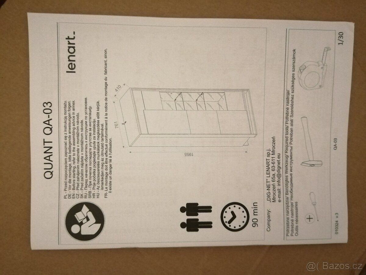 Prosklená vitrína Sconto. Dub artisan - 6