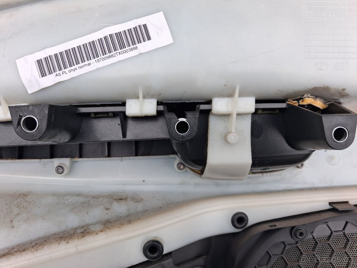 Tapicirunky Octavia 2 rs combi plast/kuze - 6