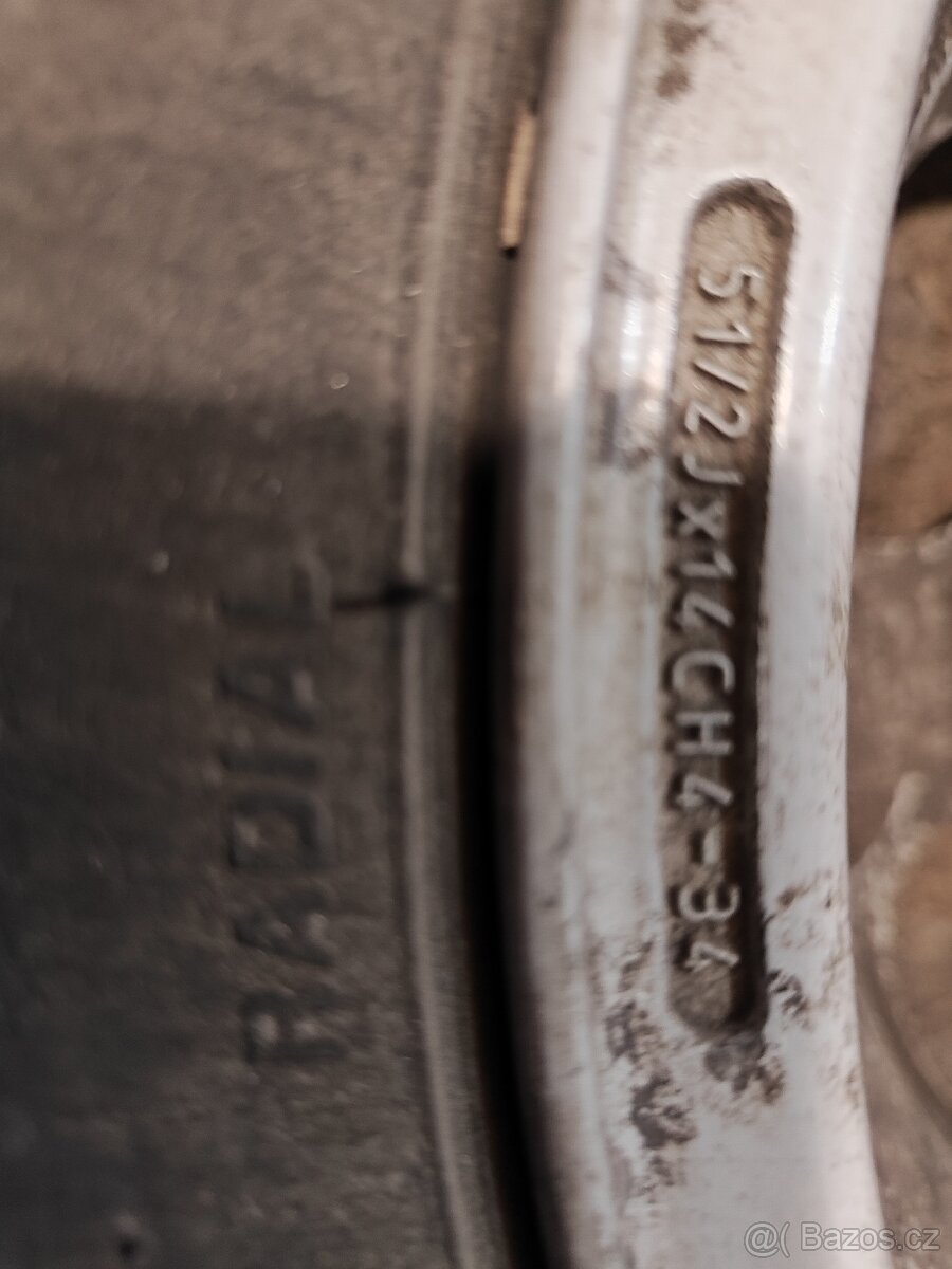 ALU disky Peugeot 206 - 6