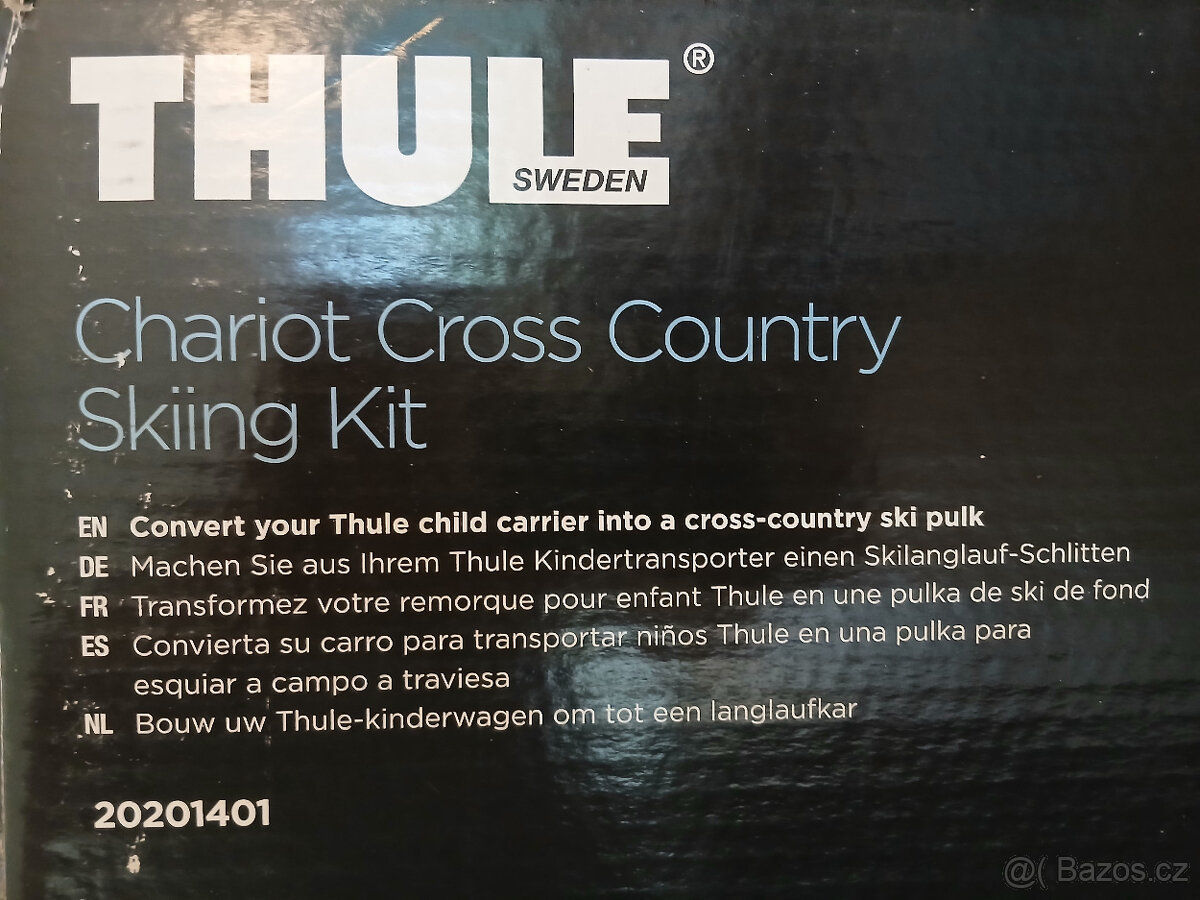 Set na běžky k cyklovozíku Thule / Chariot - 6