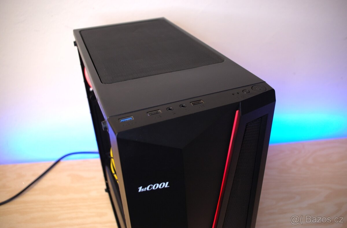 HERNÍ PC - Intel i3 10100f, ARC A380 6GB, 16GB RAM, SSD 512 - 6