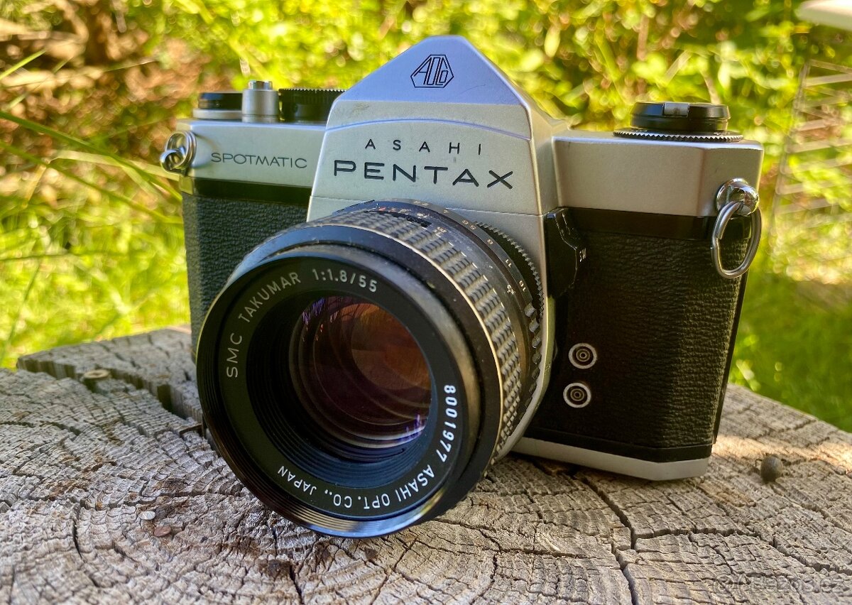 Prodám Asahi Pentax Spotmatic SP + Super Takumar 55mm f/ - 6