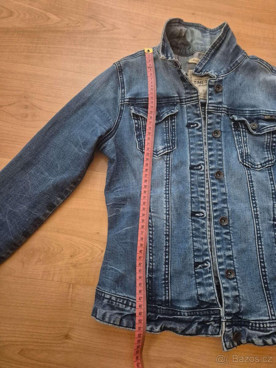 Riflová džínová bunda Timeout v.S cca 158/164 - 6