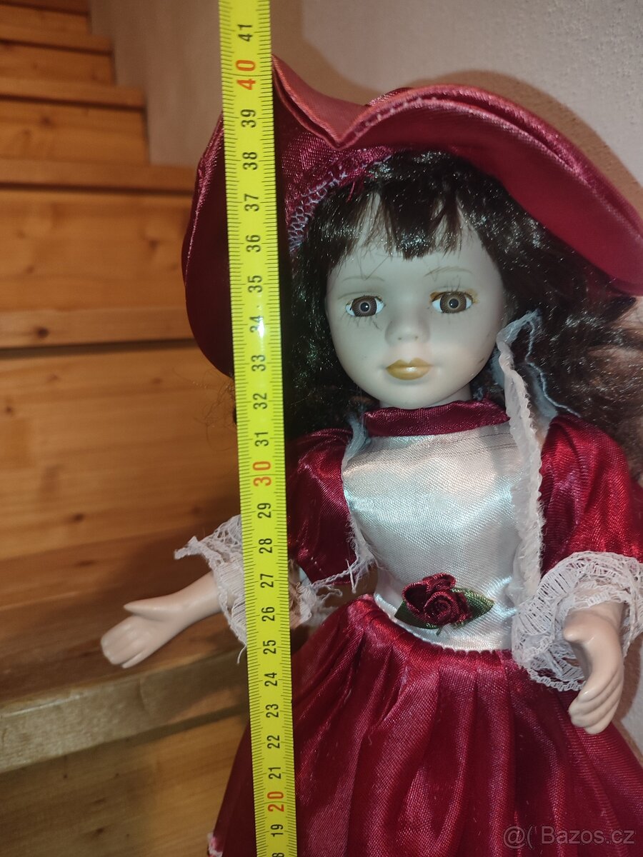 Porcelánová panenka 38cm - 6