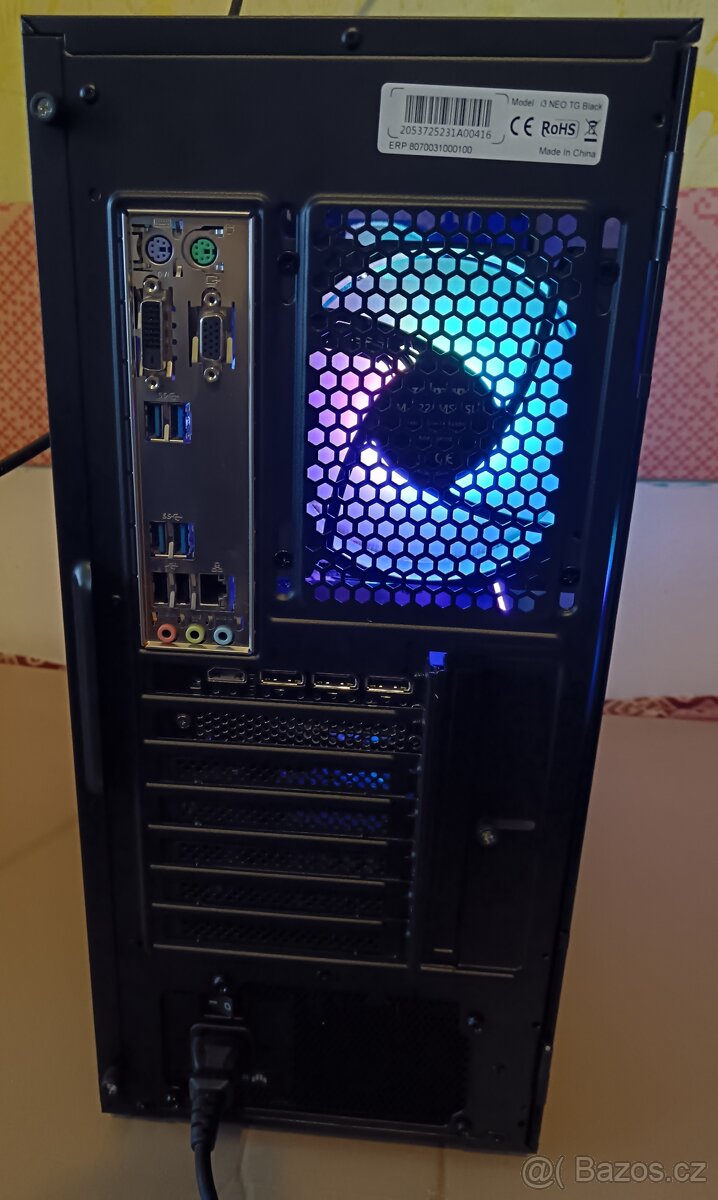 Herní PC, MSI GeForce RTX 3060 Ti GAMING Z TRIO 8GB GDDR6 - 6