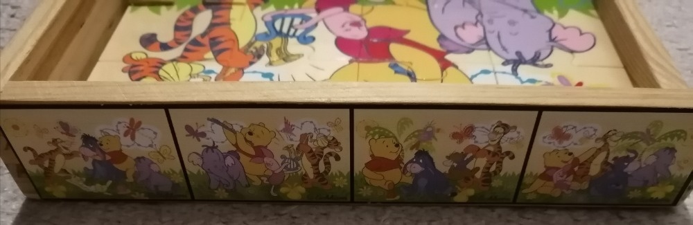 Dřevěné puzzle - 6