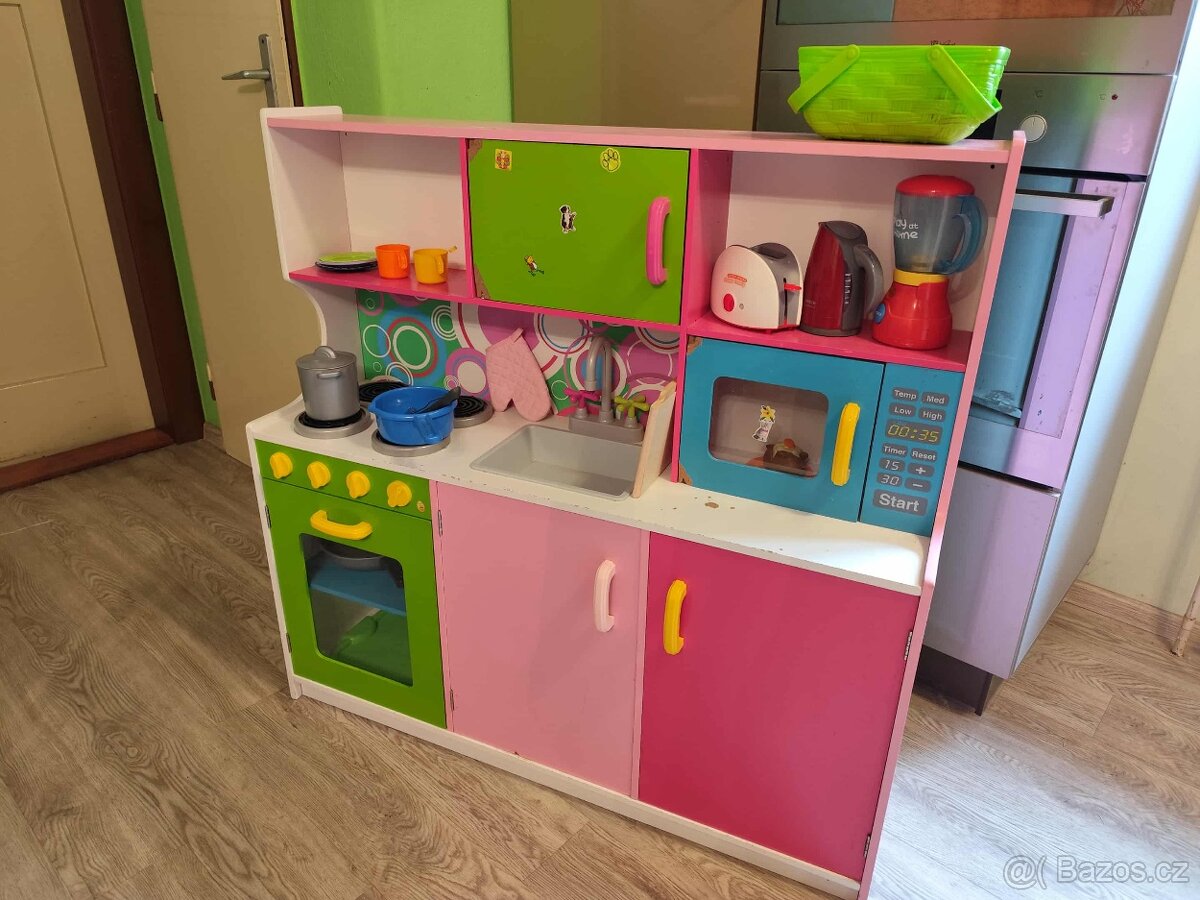 Dětská dřevěná kuchyňka - 6