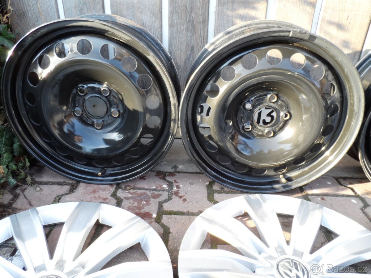 Originál Plechové disky 17 ET38 5X112 - 6