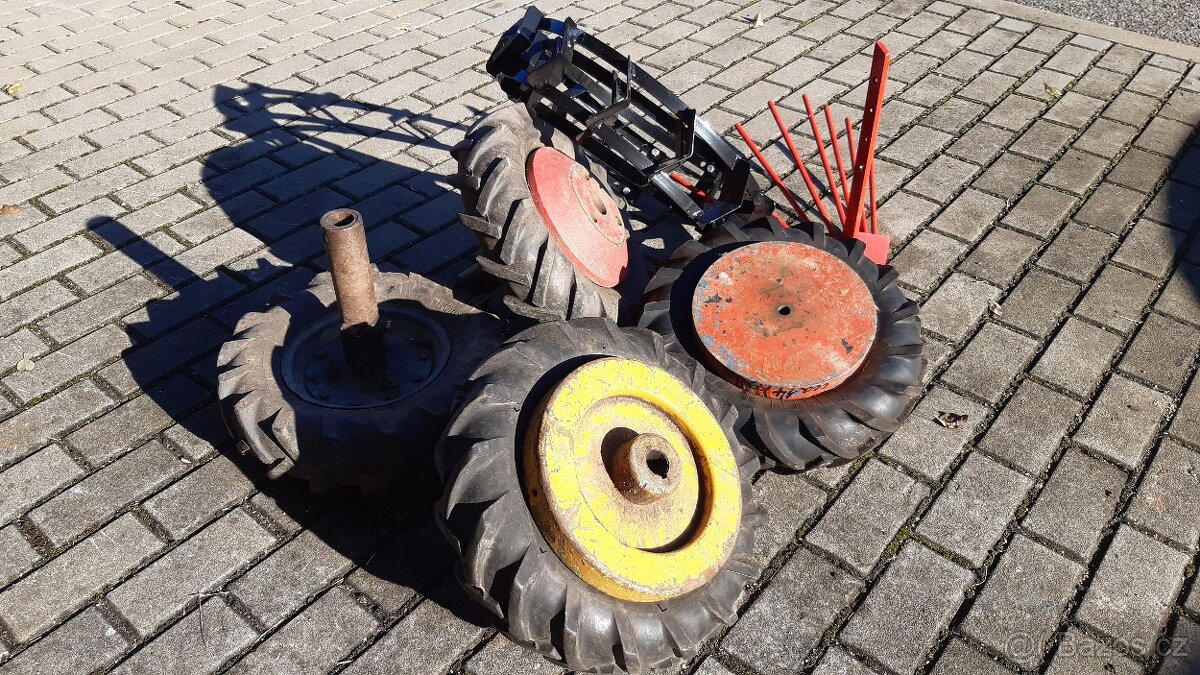 MS16/MS19 Mountfield, KOLA OREBNÍ, OSY, závaží, ROTAVÁTOR - 6