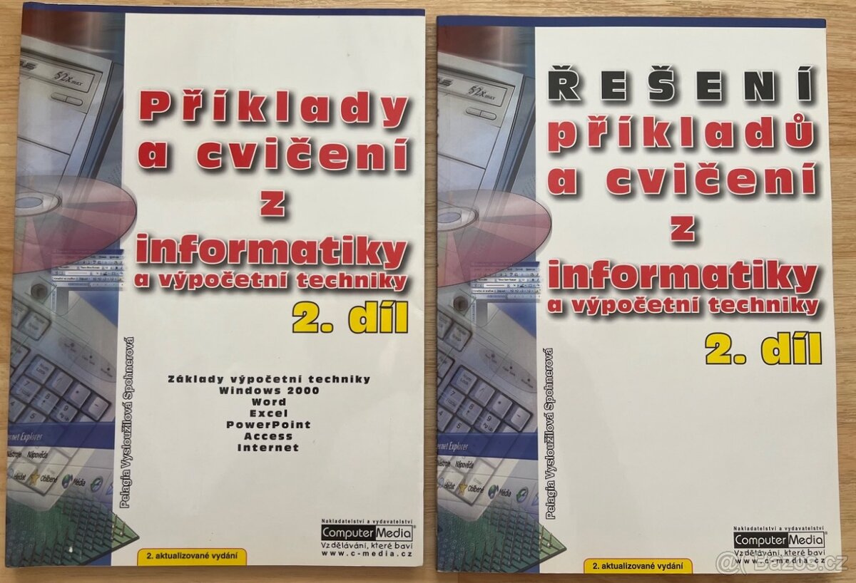 Učebnice – informatika, výpočetní technika (VELMI NÍZKÉ CENY - 6